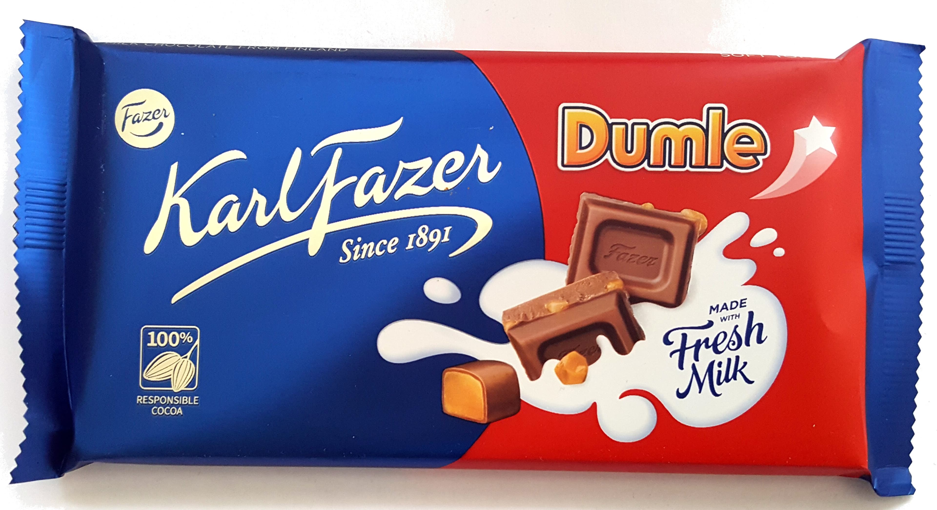 Fazer Dumle packshot