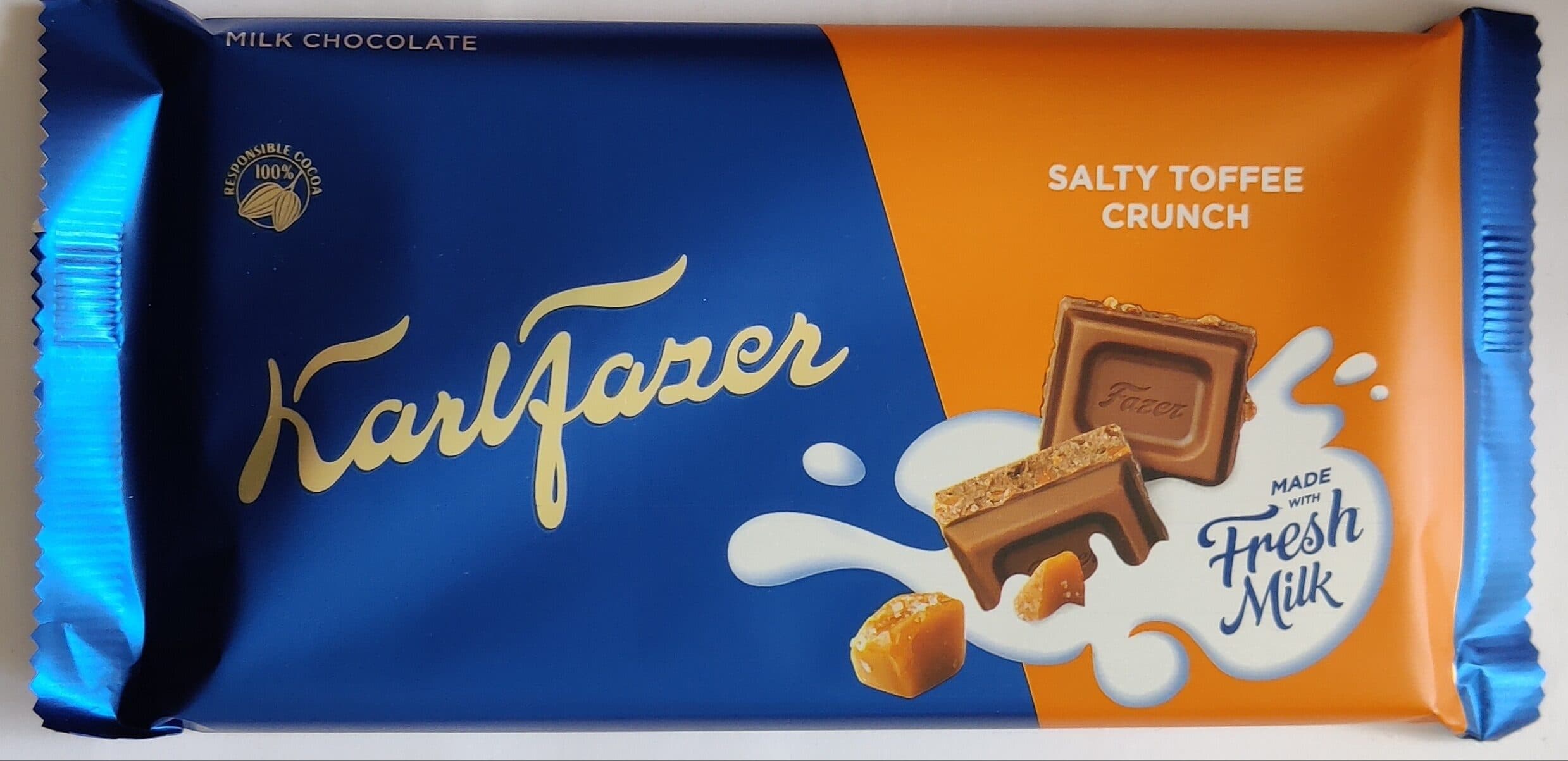 Fazer Salty Toffee Crunch packshot