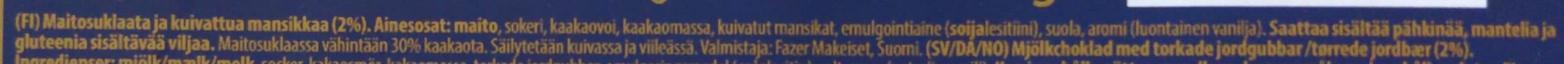Fazer Mansikka & vanilja packshot
