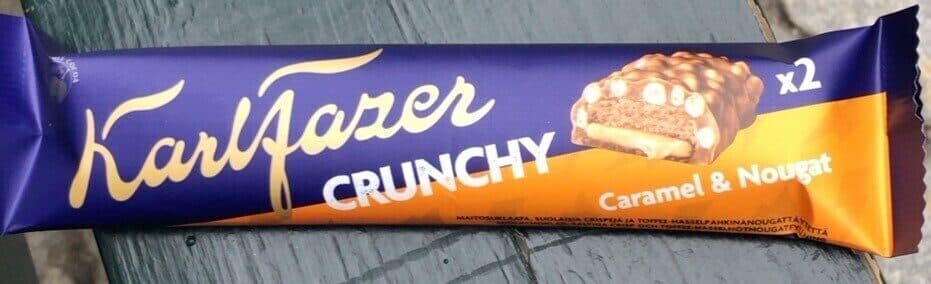 Fazer Karl Fazer Crunchy Caramel & Nougat packshot