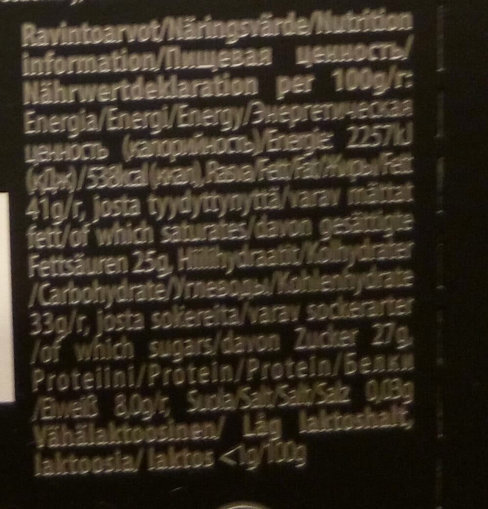 Fazer Pure Dark 70% Cocoa Coffee & Cardamon packshot
