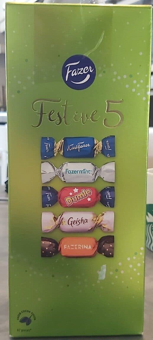 Fazer Festive 5 packshot