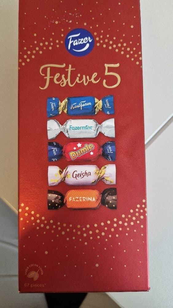 Fazer Festive 5 packshot