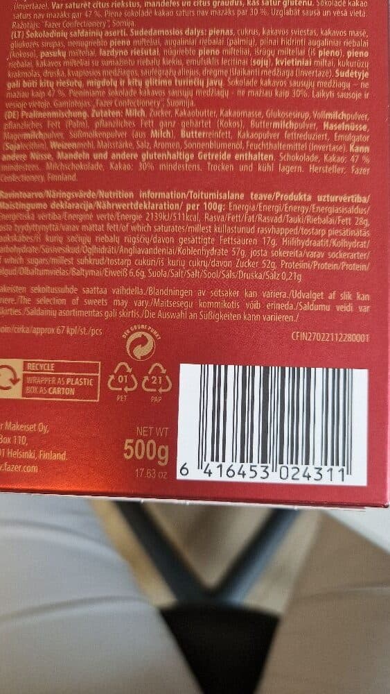 Fazer Festive 5 packshot