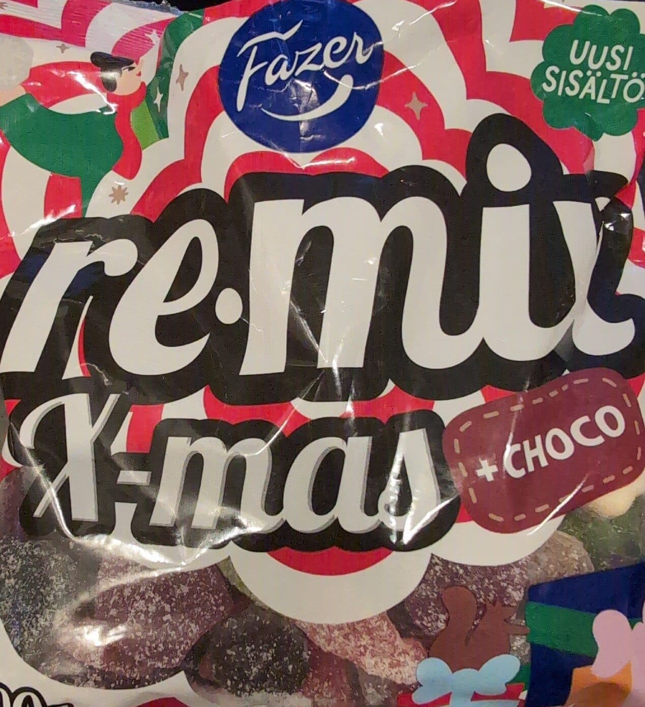 Fazer Remix X-mas + Choco packshot