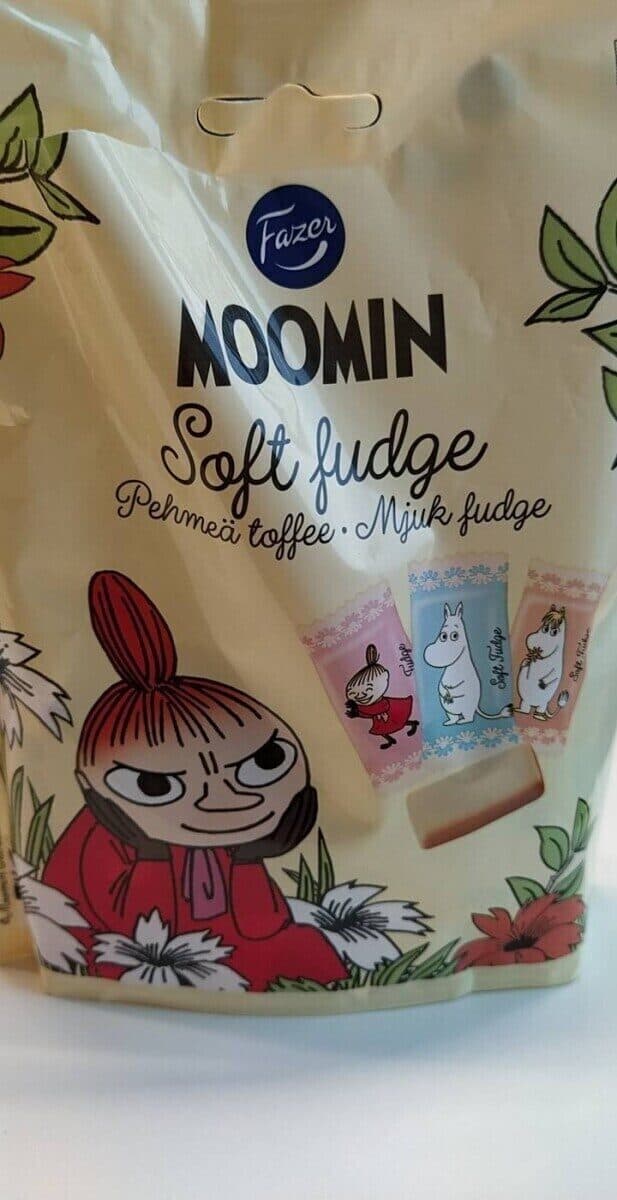 Fazer Moomin soft fudge packshot