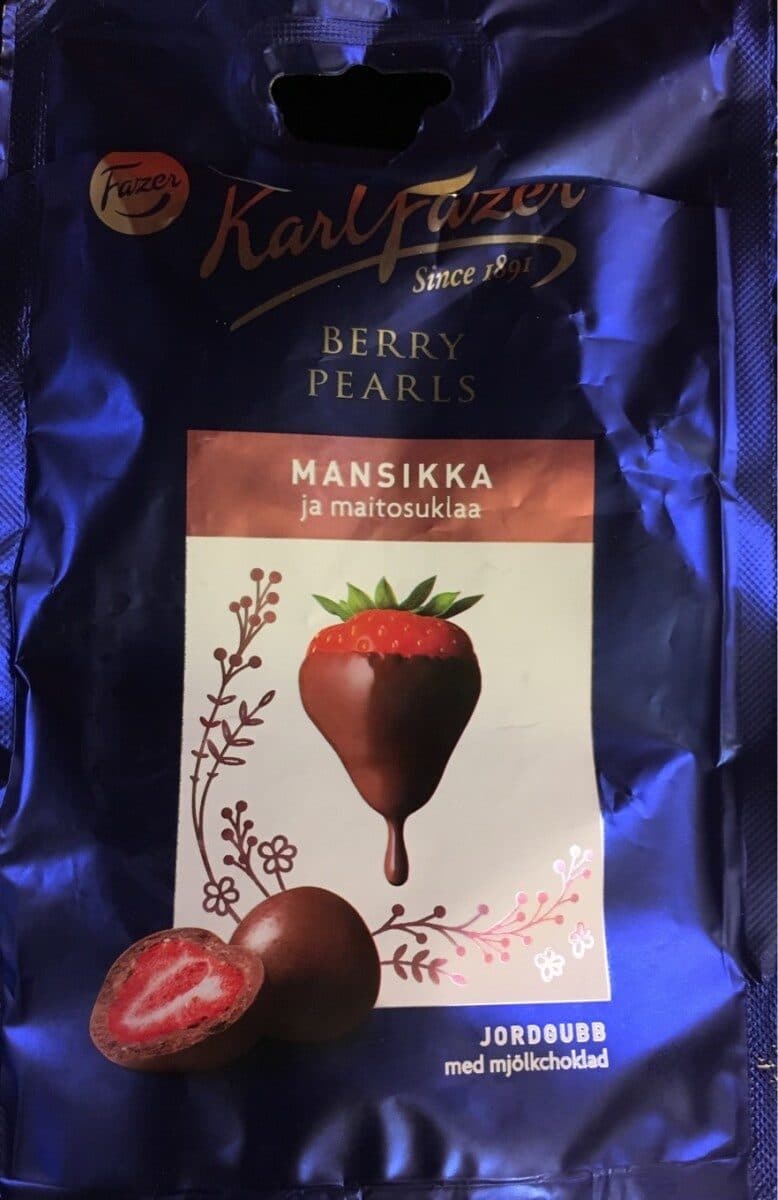 Fazer Karl Fazer Berry Pearls packshot