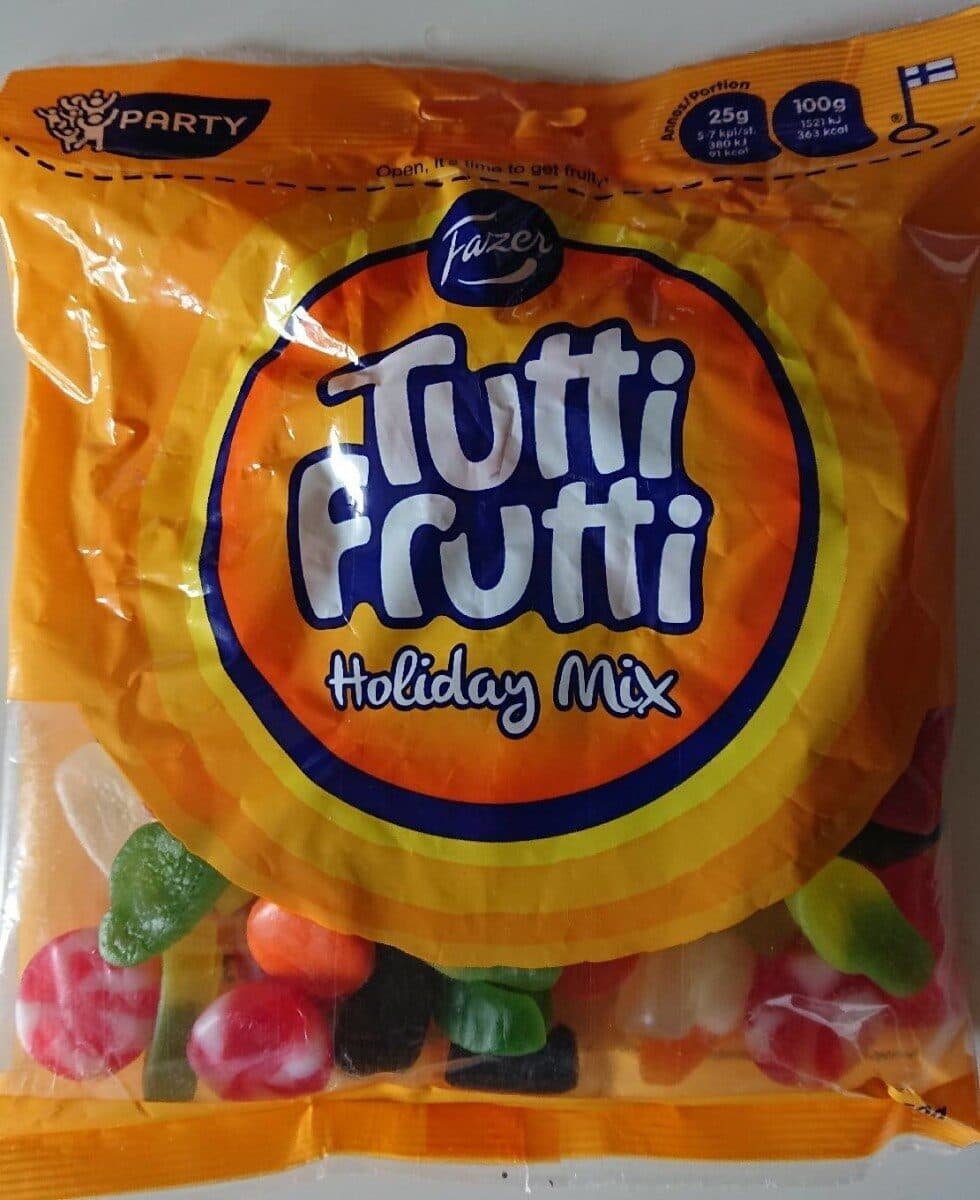 Fazer Tutti Frutti Holiday Mix packshot