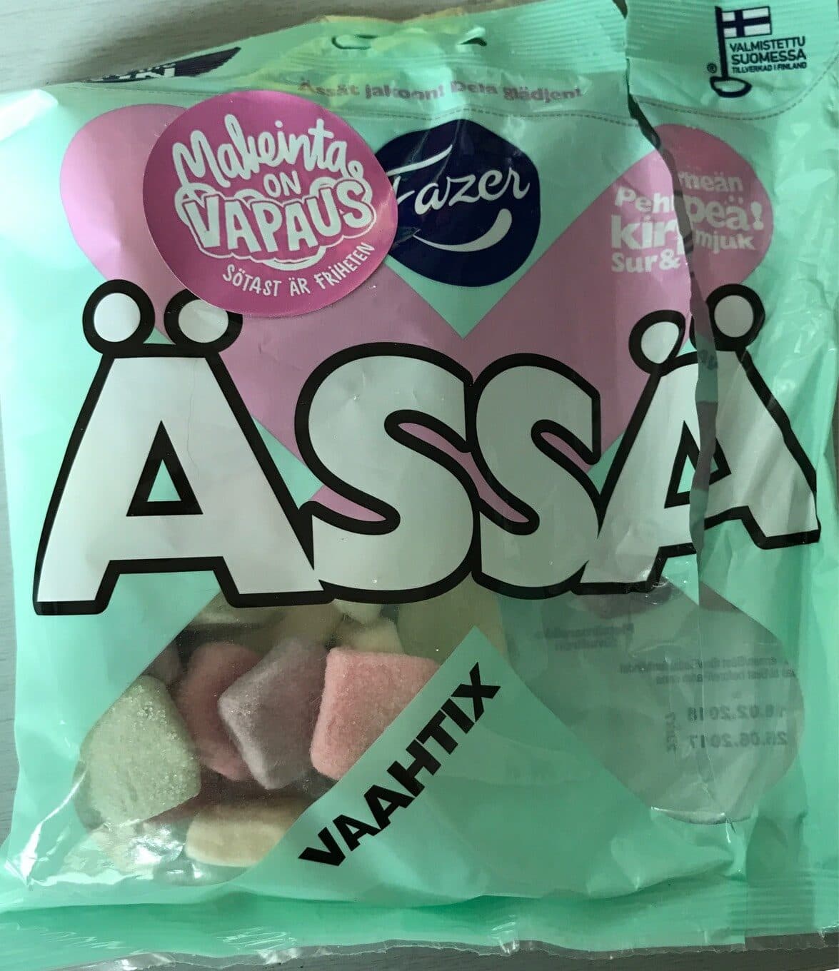 Fazer Ässä Vaahtix packshot