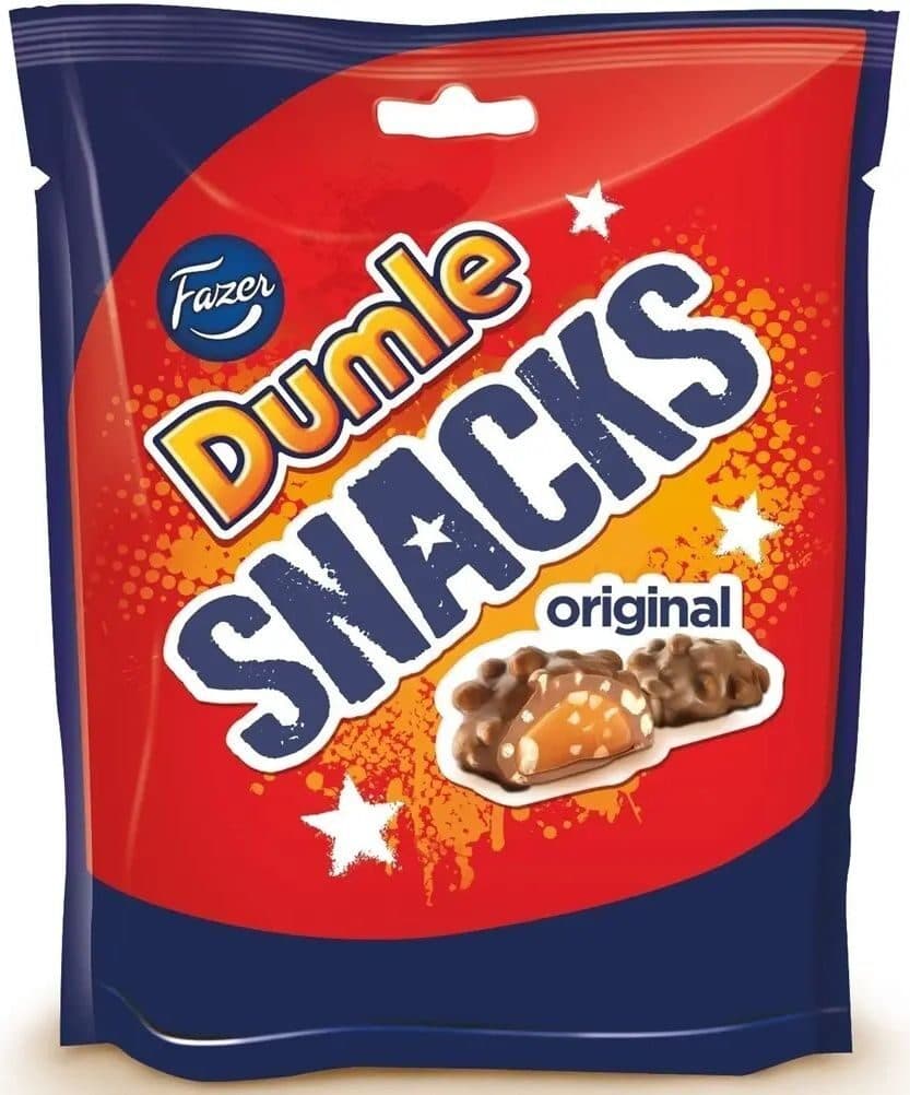 Fazer Dumle Snacks packshot