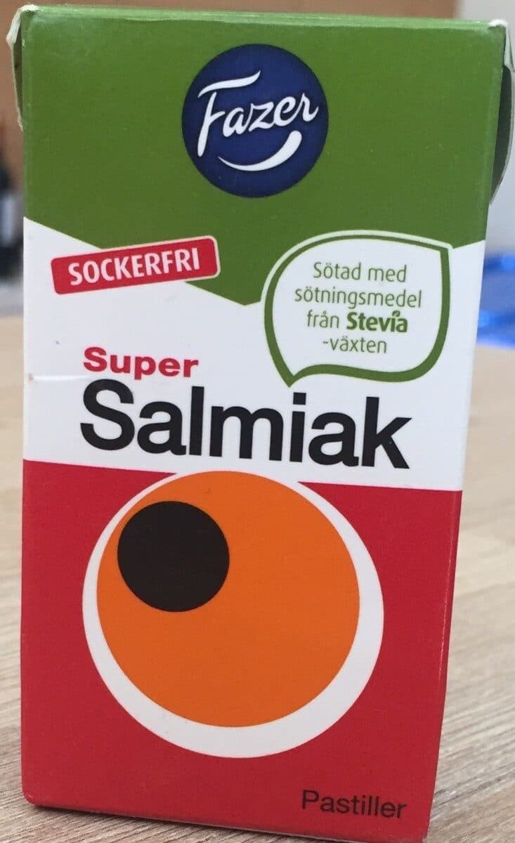 Fazer Super Salmiakki packshot