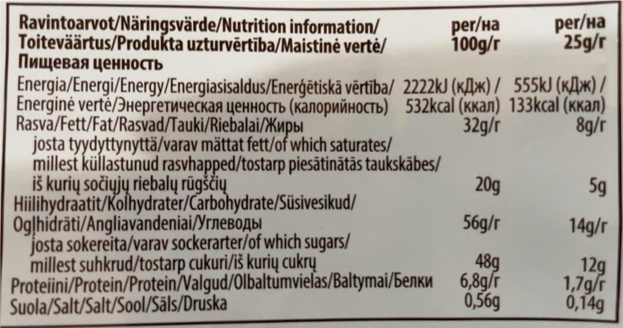 Fazer Kina Salty Snacks packshot