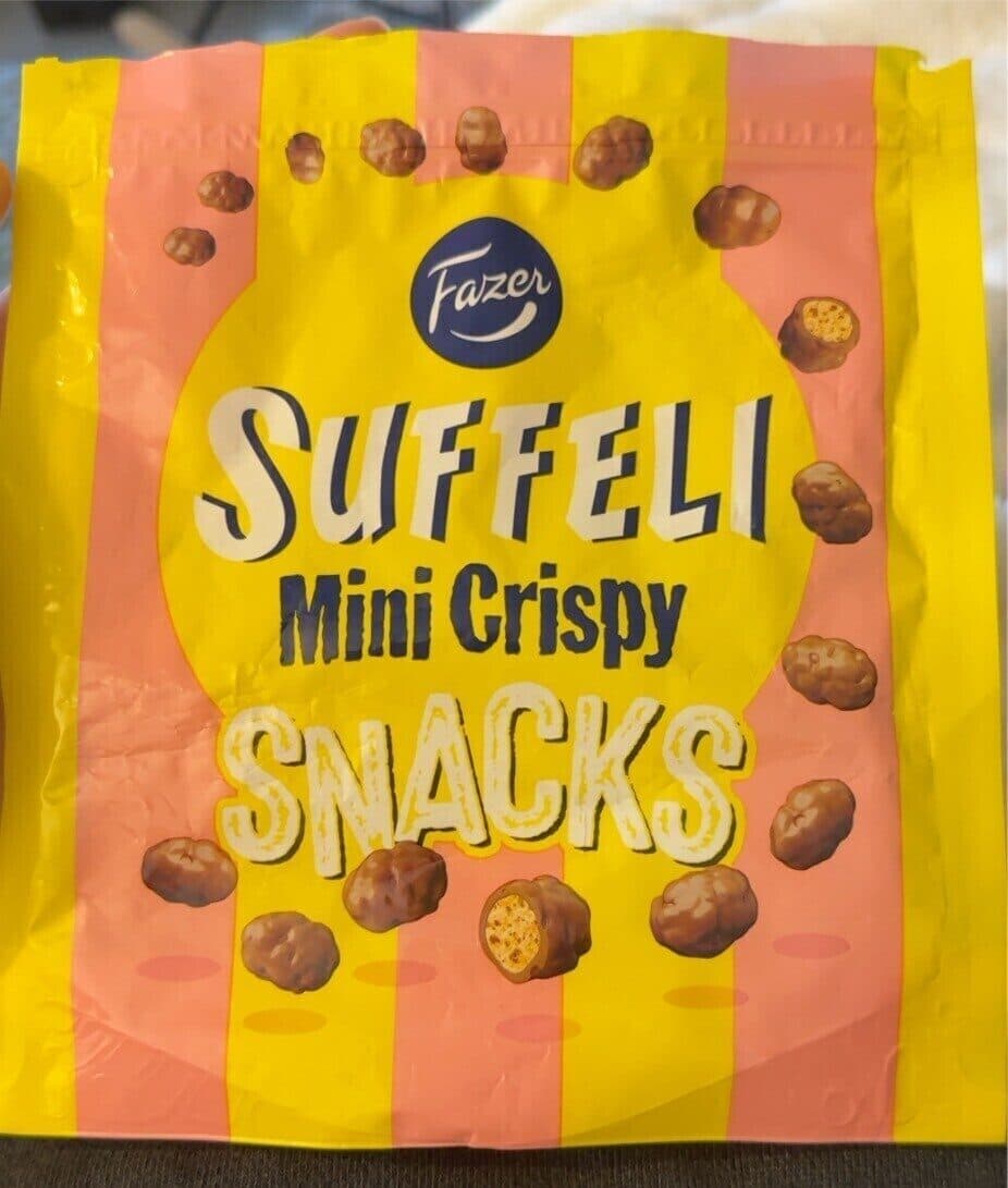 Fazer Suffeli mini crispy snacks packshot