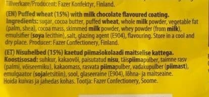 Fazer Suffeli mini crispy snacks packshot