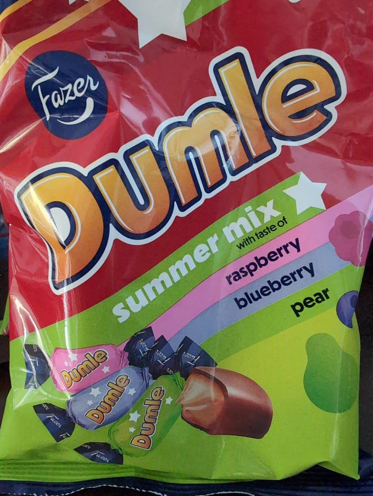 Fazer Dumle summer mix packshot