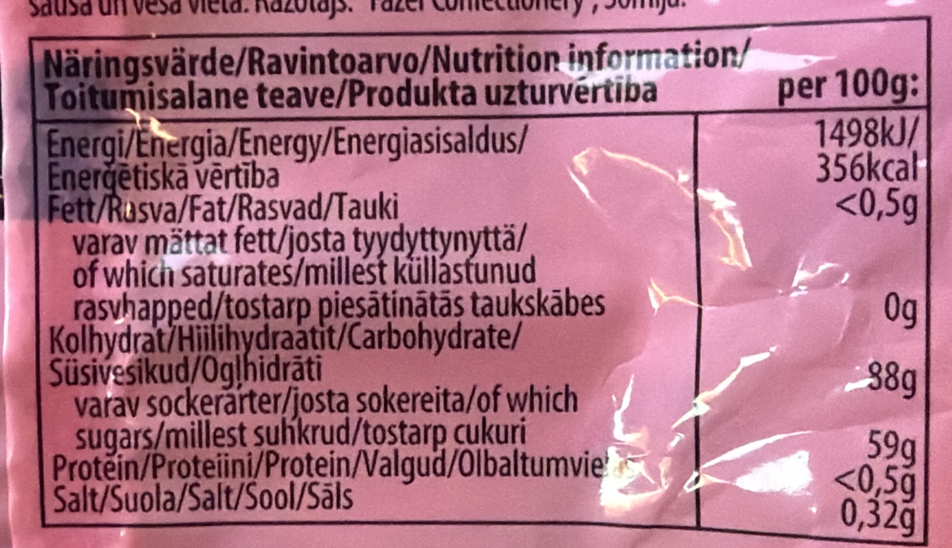 Fazer Tutti Frutti Raspberry packshot
