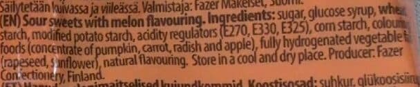 Fazer Tutti Frutti Sourmelon packshot