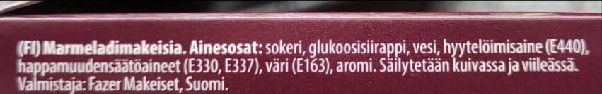 Fazer Glögikuulat packshot