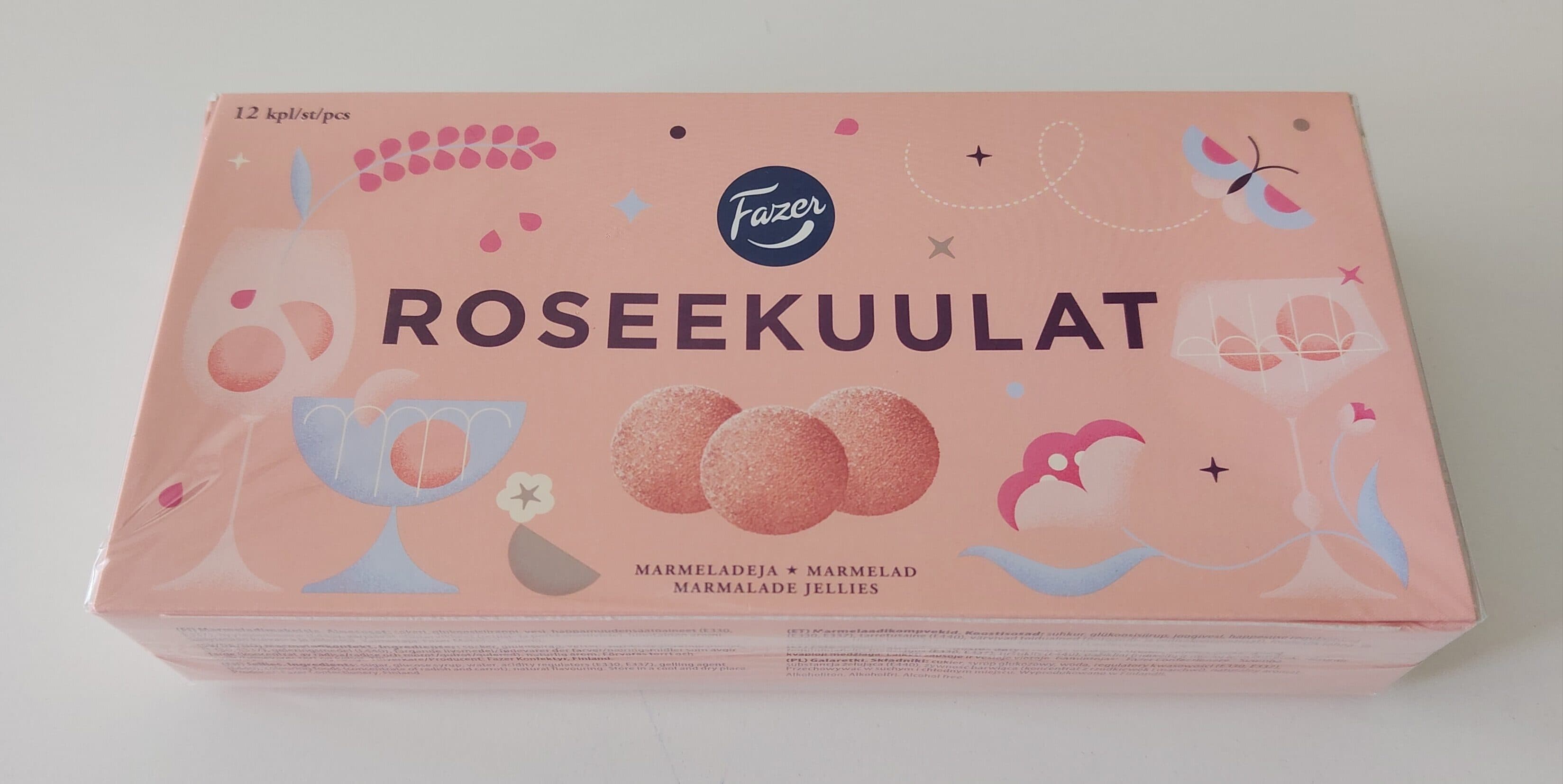 Fazer Roseekuulat packshot
