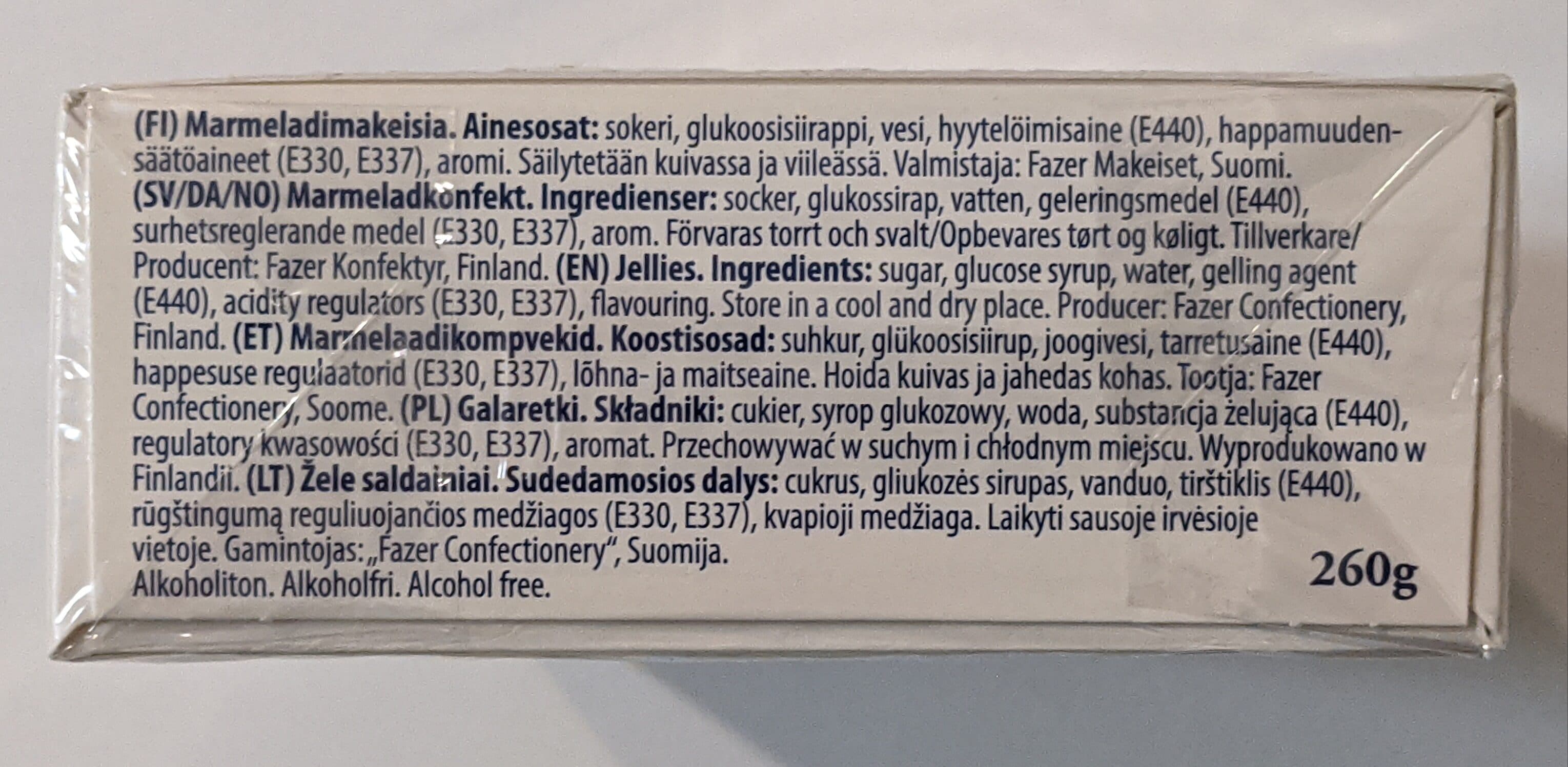 Fazer Skumppakuulat packshot