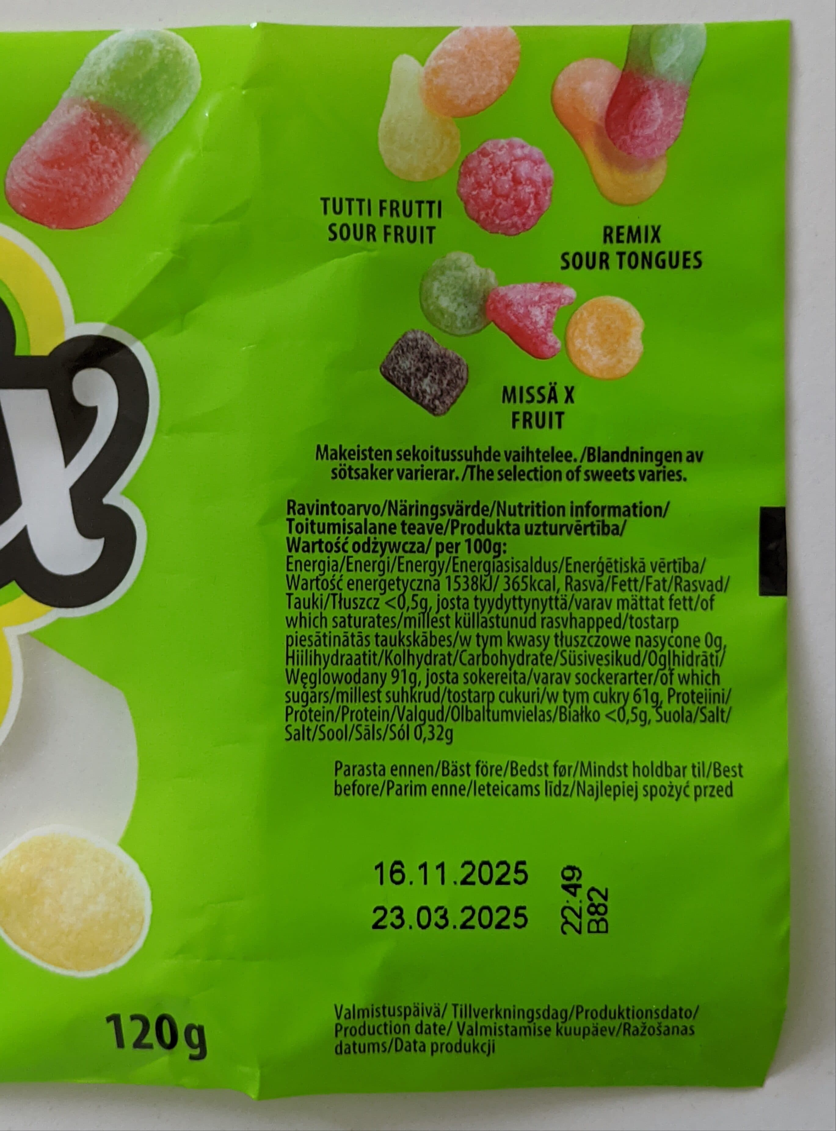 Fazer Remix Sour Mini packshot