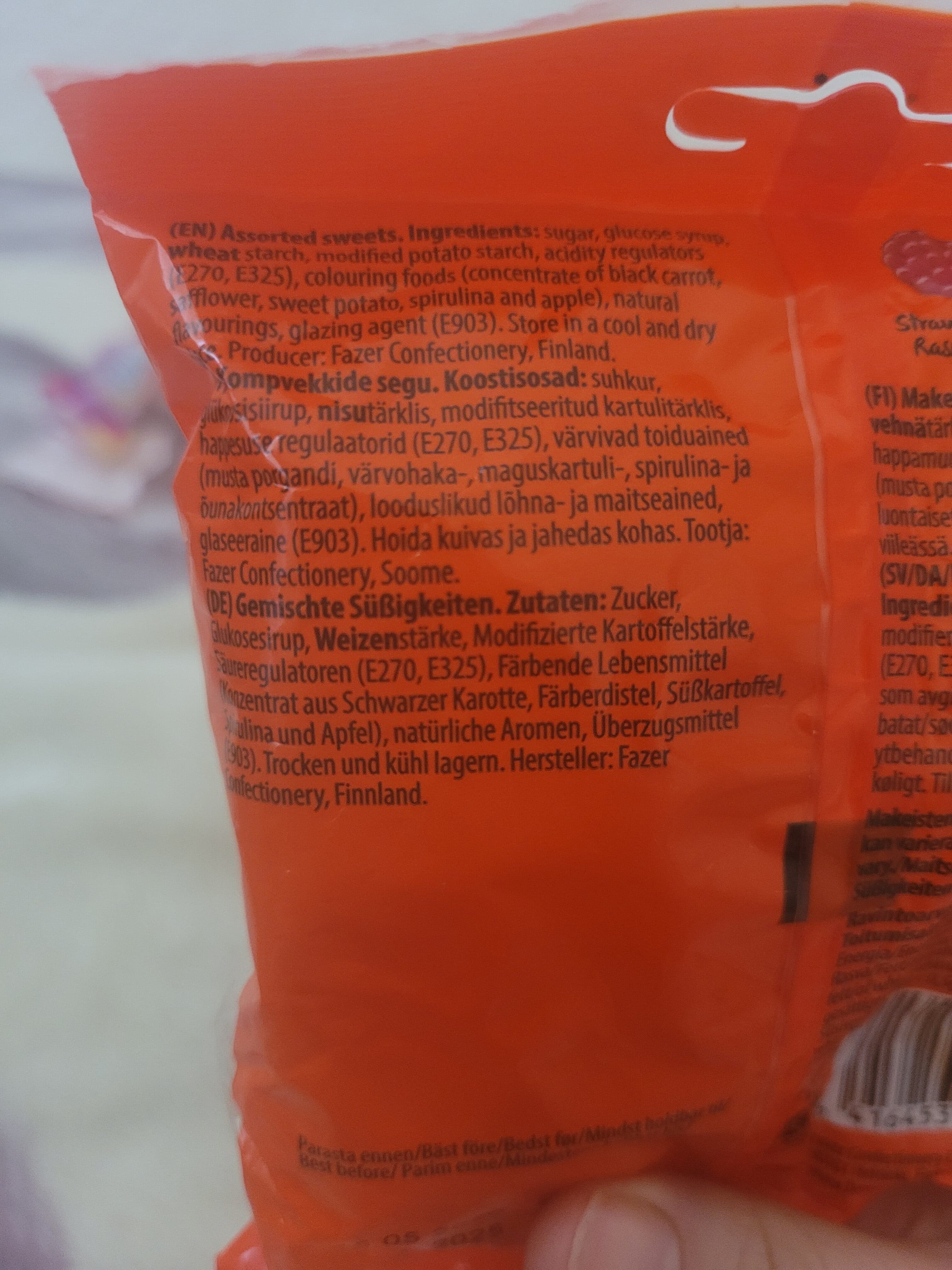 Fazer Tutti Frutti Original packshot