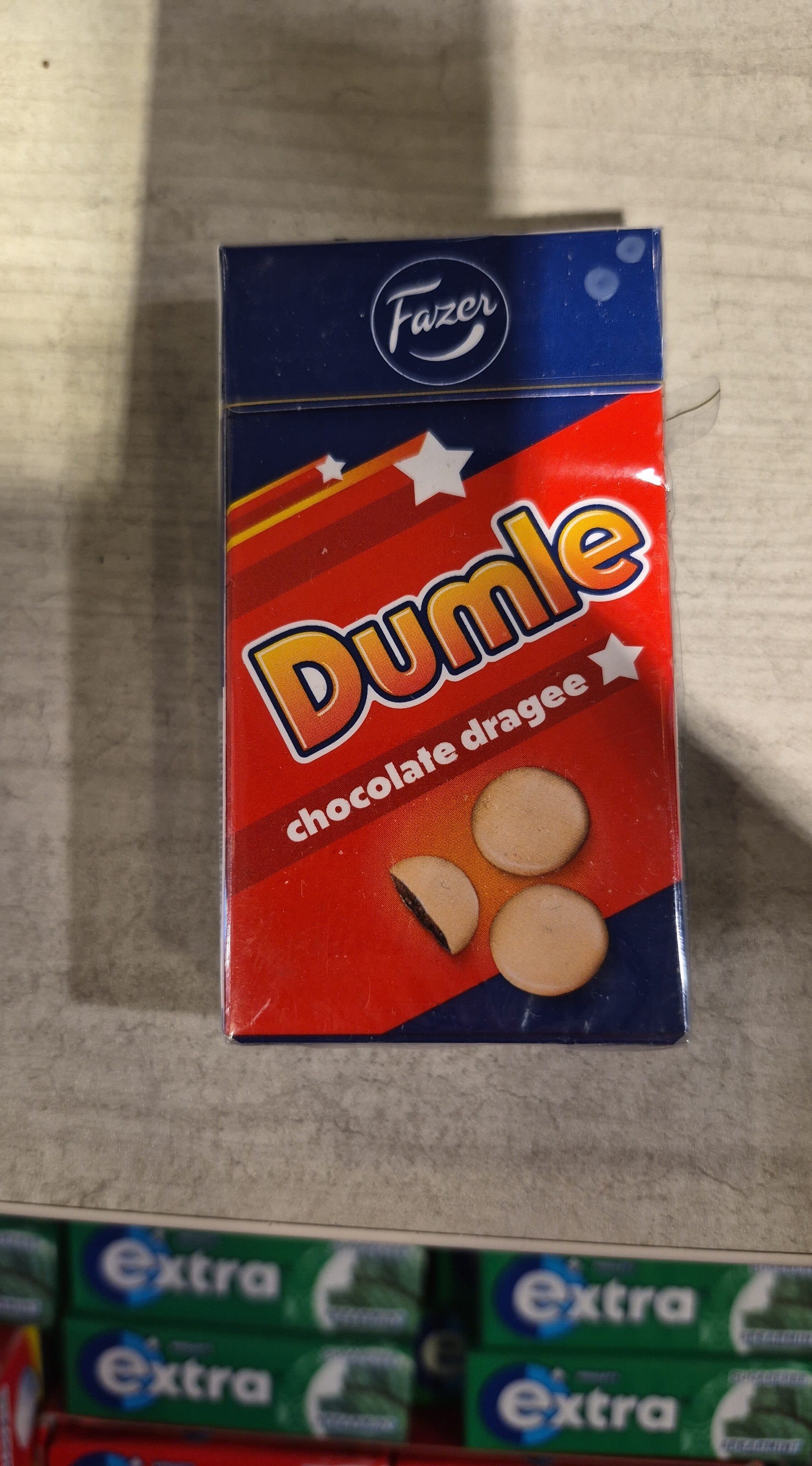Fazer Dumle Chocolate Dragee packshot