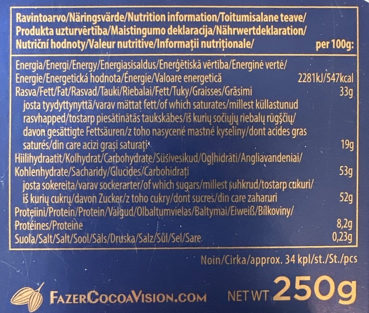 KarlFazer Blueberry Truffle In Milk Chocolate packshot
