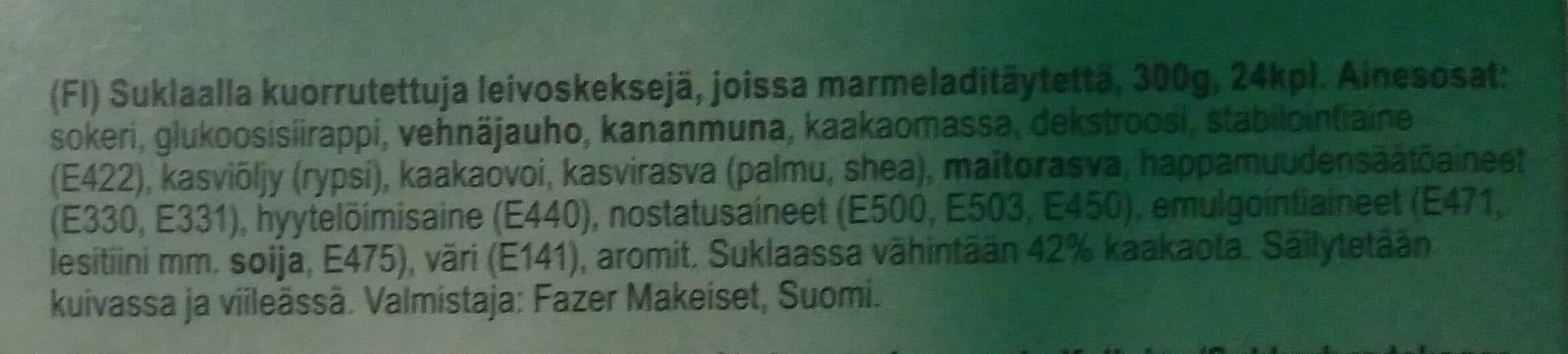 Fazer Jaffa Vihreät Kuulat packshot