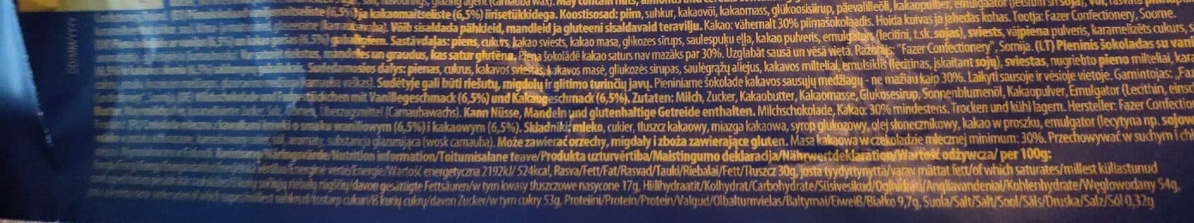Fazer Vanilja-Kaakao Fudge packshot
