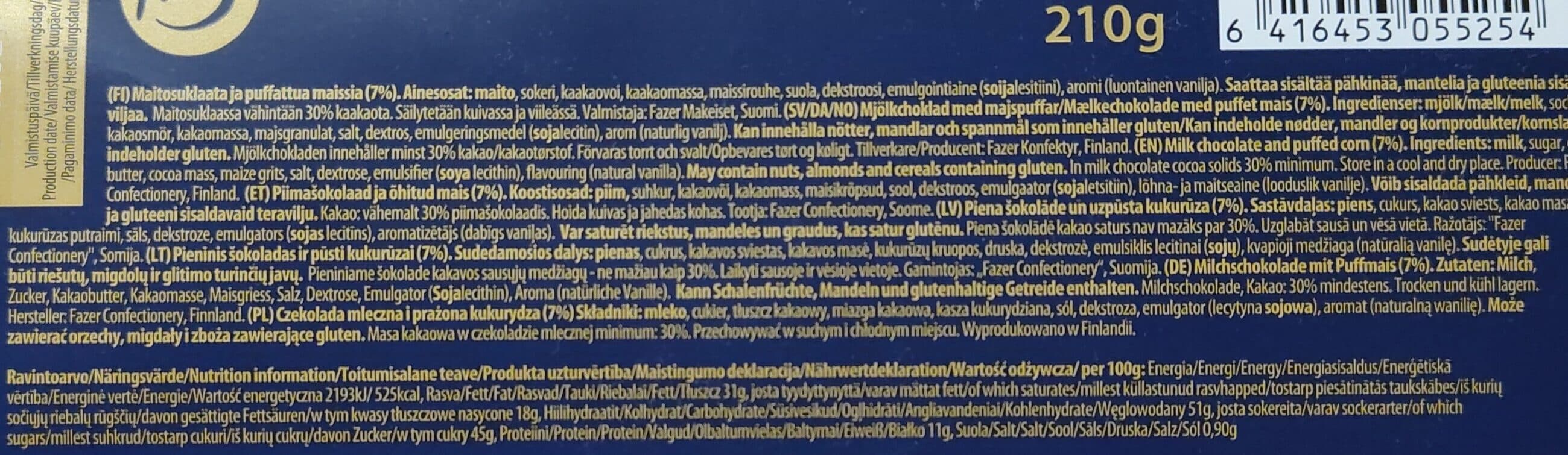 Fazer 6416453055254 packshot