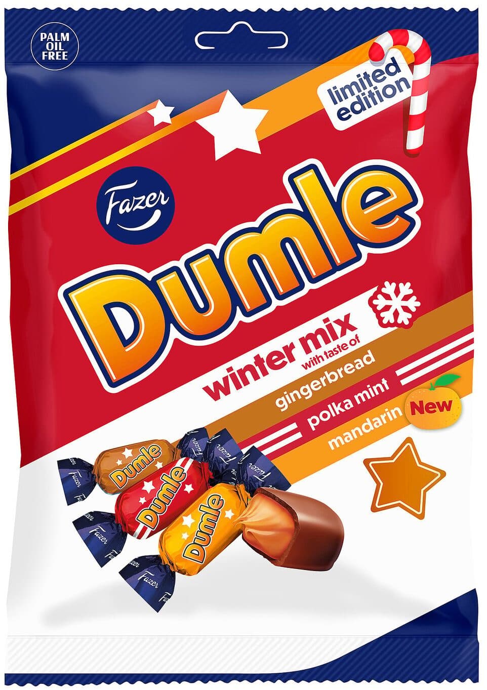 Fazer Dumle winter mix packshot