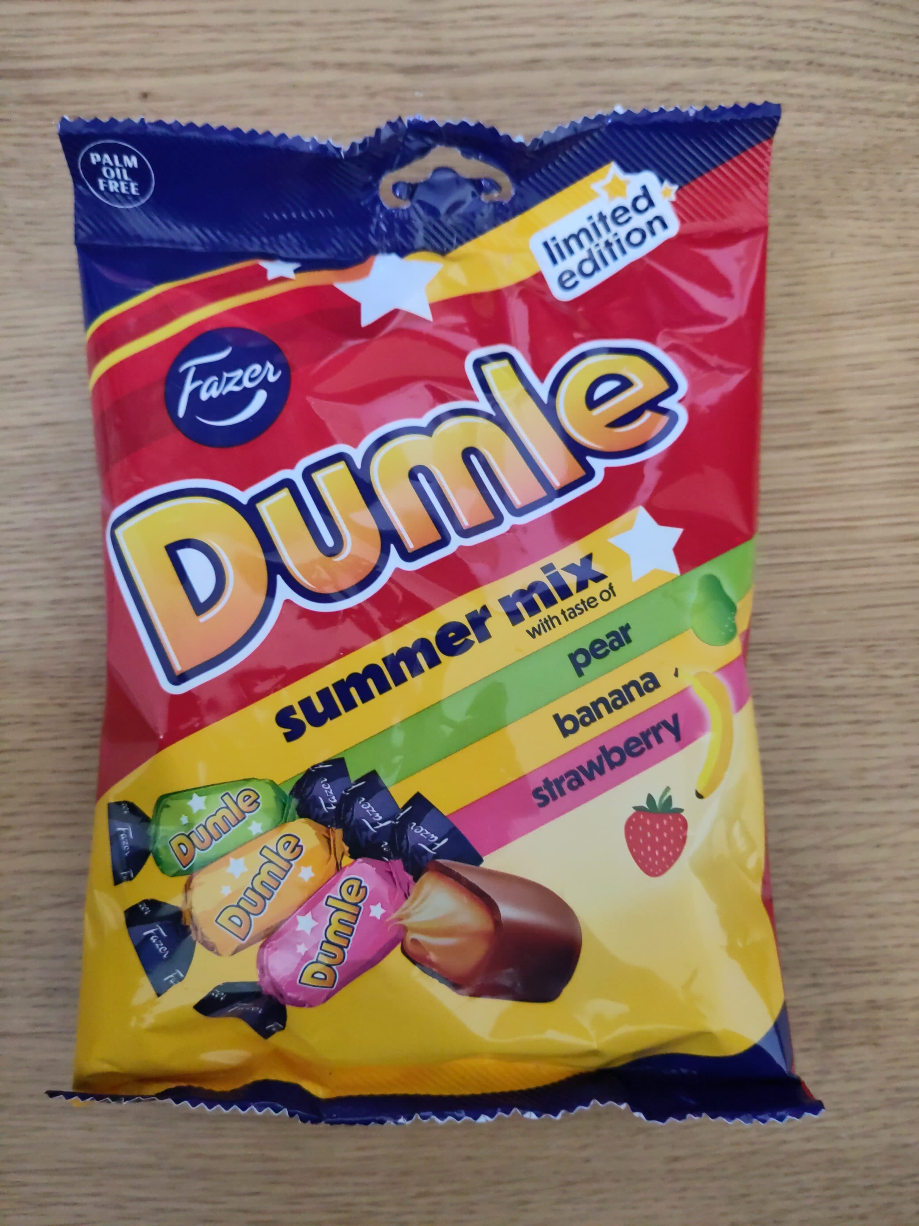 Fazer Dumle summer mix packshot