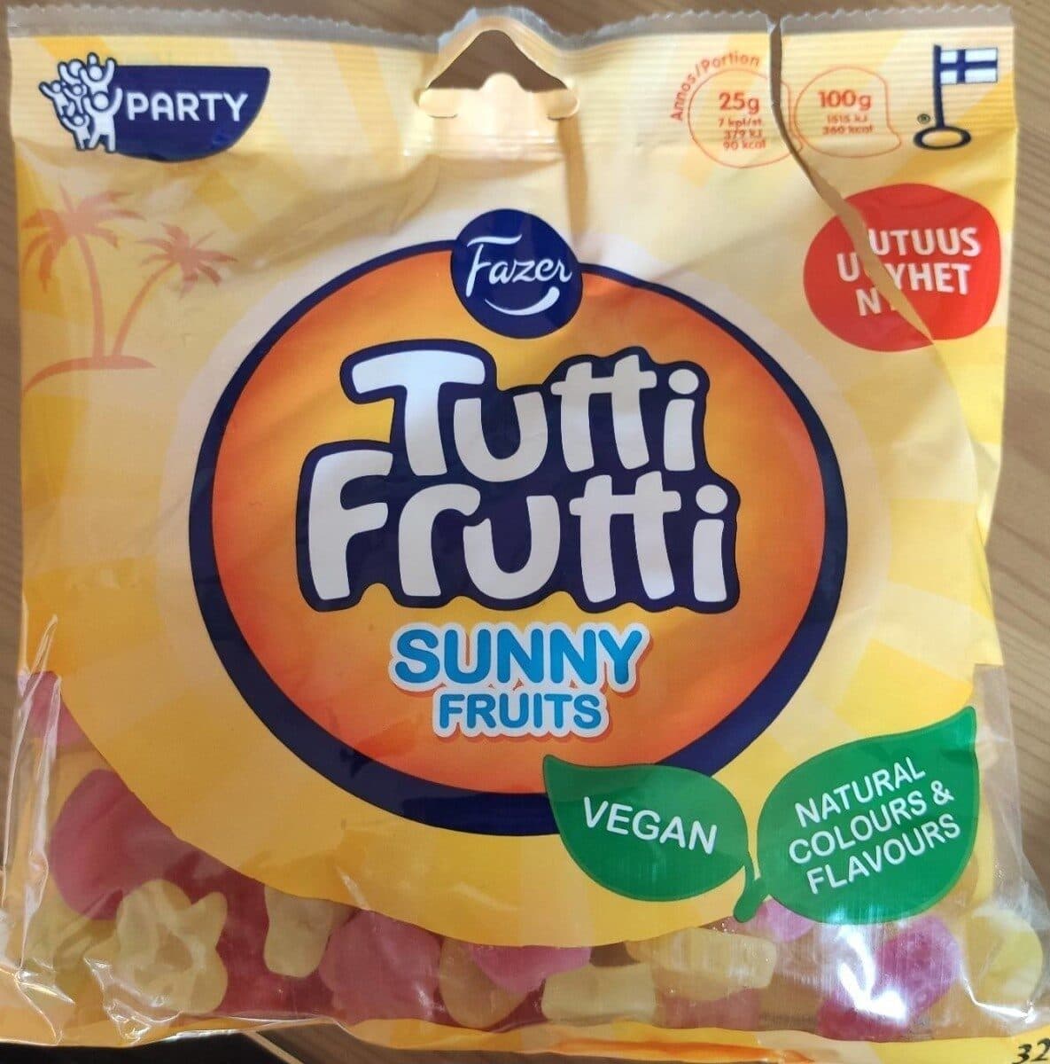 Fazer Tutti Frutti Sunny Fruits packshot