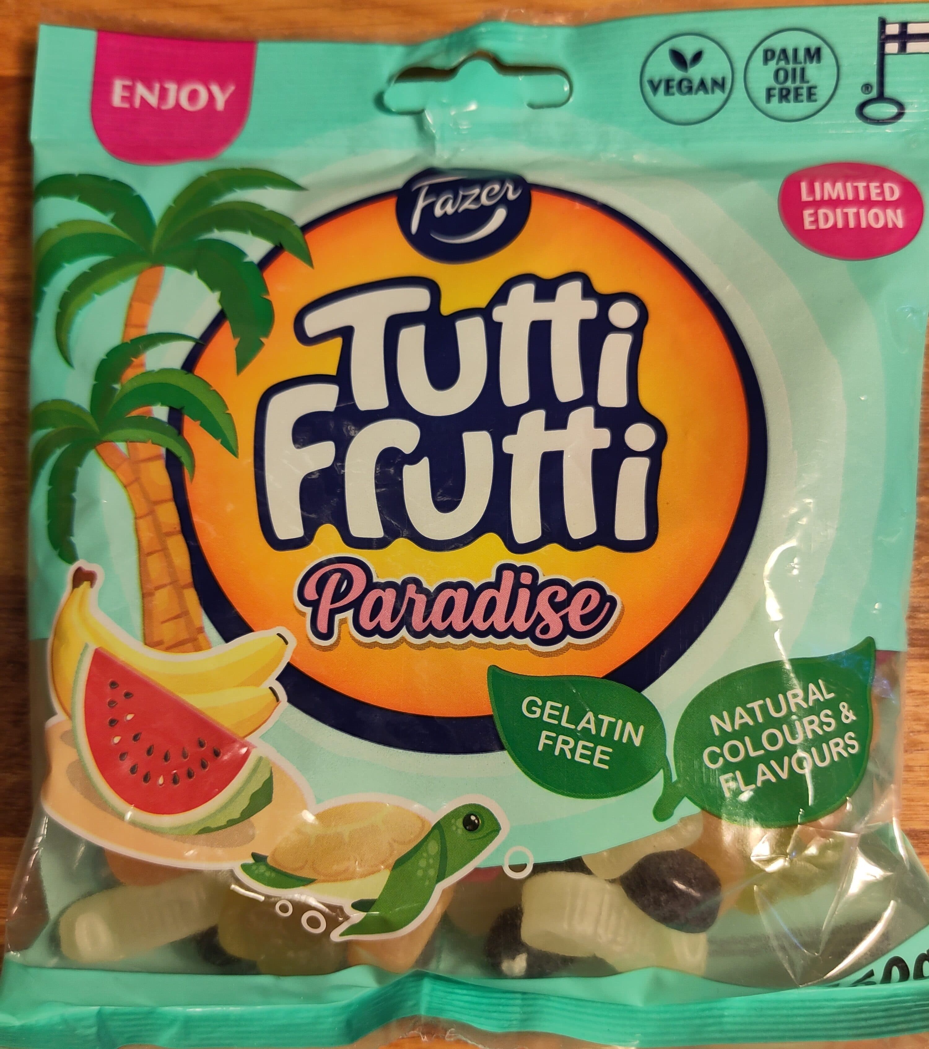 Fazer Tutti Frutti Paradise packshot
