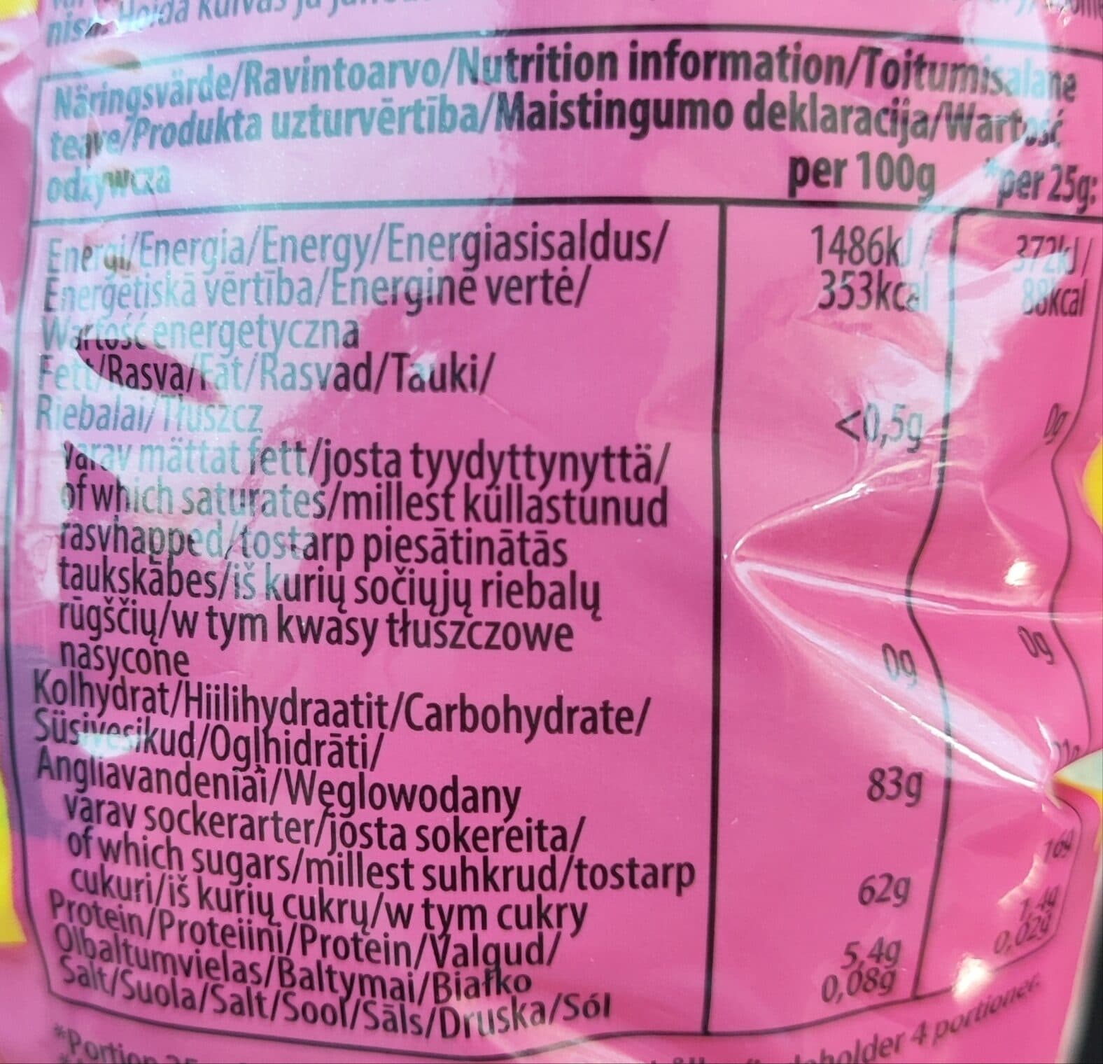 Fazer Smoothie Drops Tutti Frutti packshot