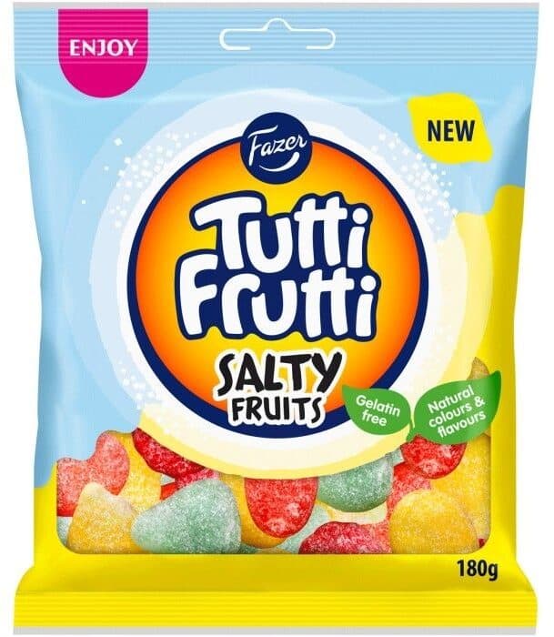 Fazer Tutti Frutti Salty Fruits packshot