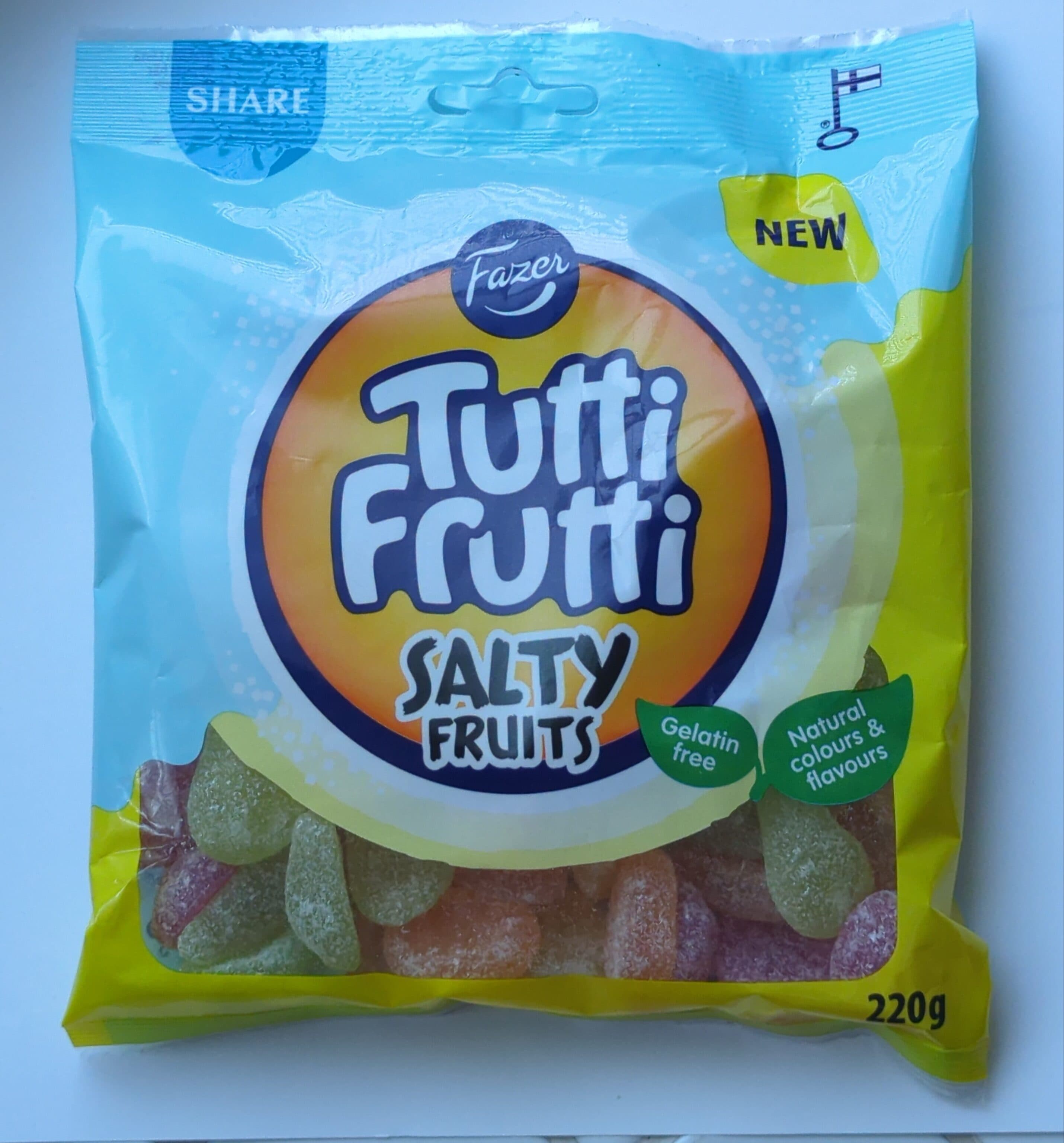Fazer Tutti Frutti Salty Fruits packshot