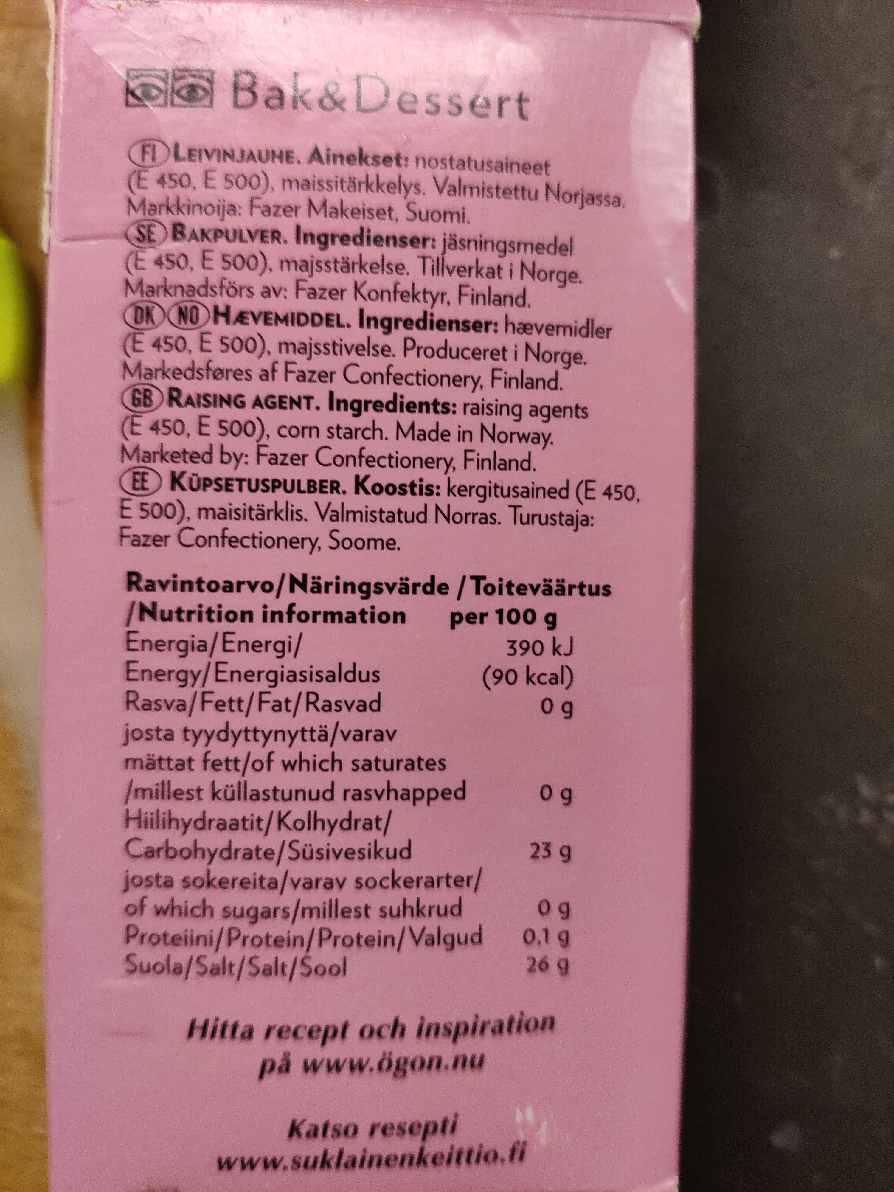 Open Food Facts 6416453068810 packshot