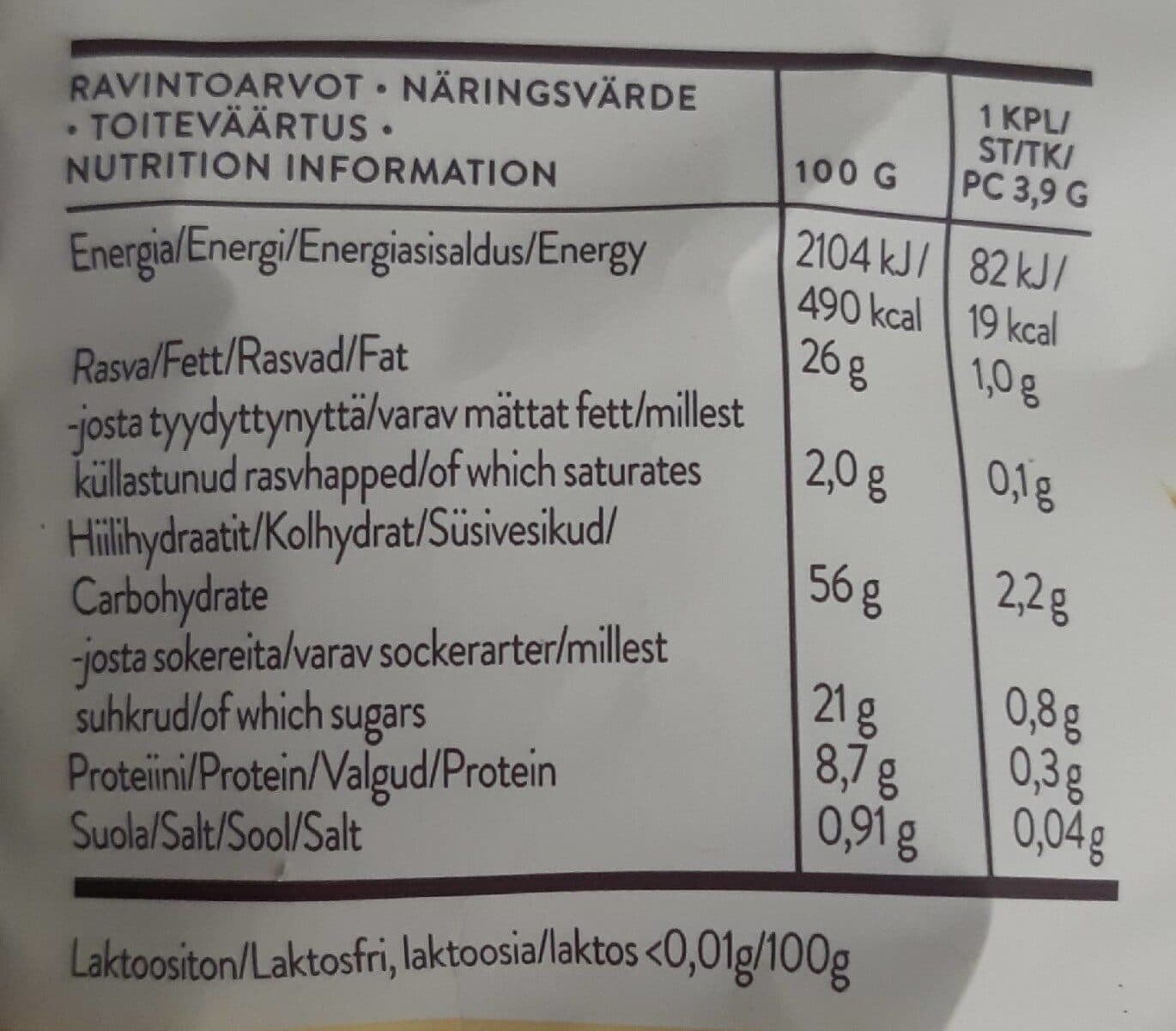 Fazer Jyväshyvä Kaurakeksi packshot
