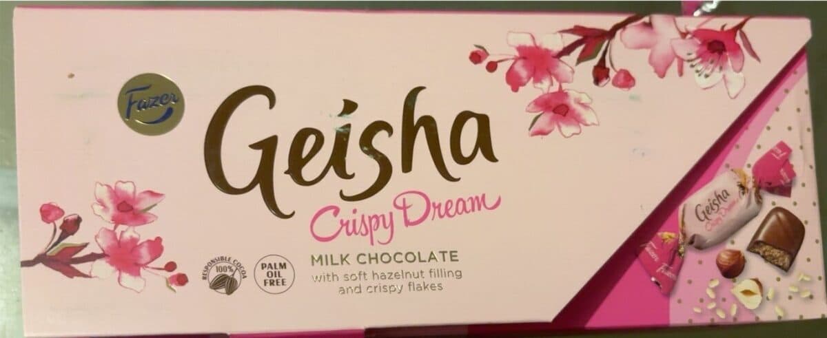 Fazer Geisha Crispy Dream Treat packshot