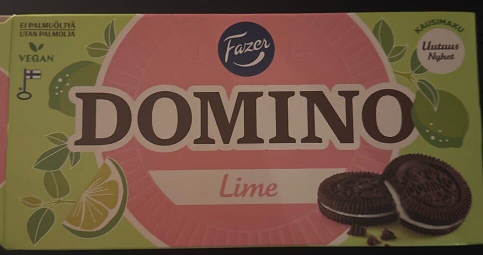 Fazer DOMINO Lime packshot