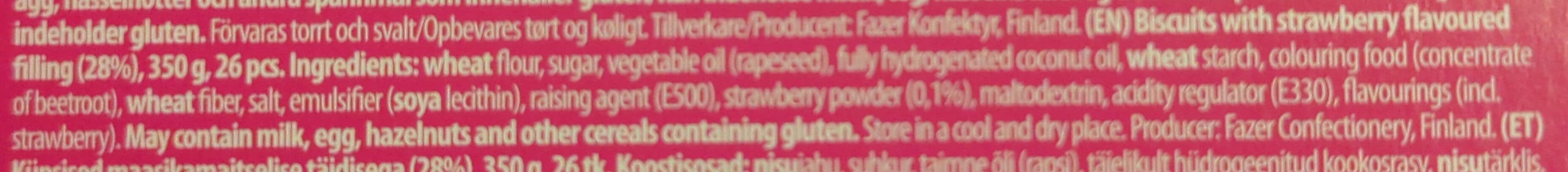 Fazer Domino Pink / Strawberry Ice Cream packshot