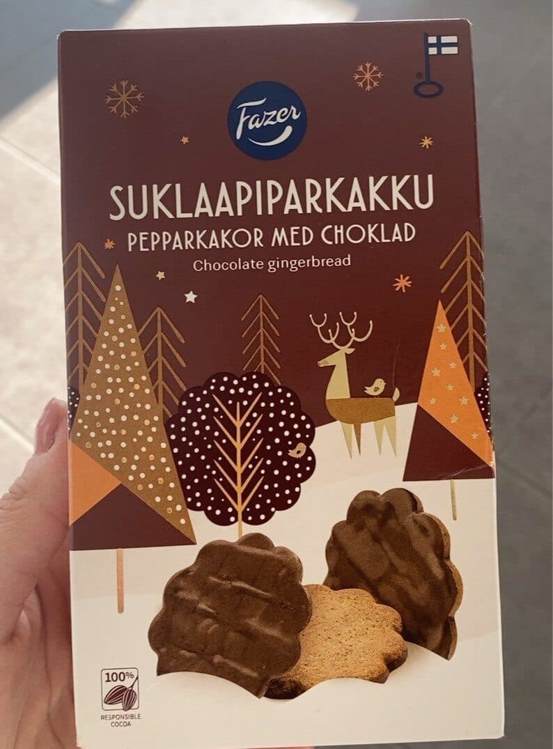 Fazer Chocolate gingerbread packshot