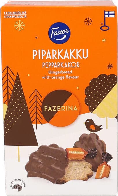 Fazer Suklaapiparkakku Orange Flavour packshot