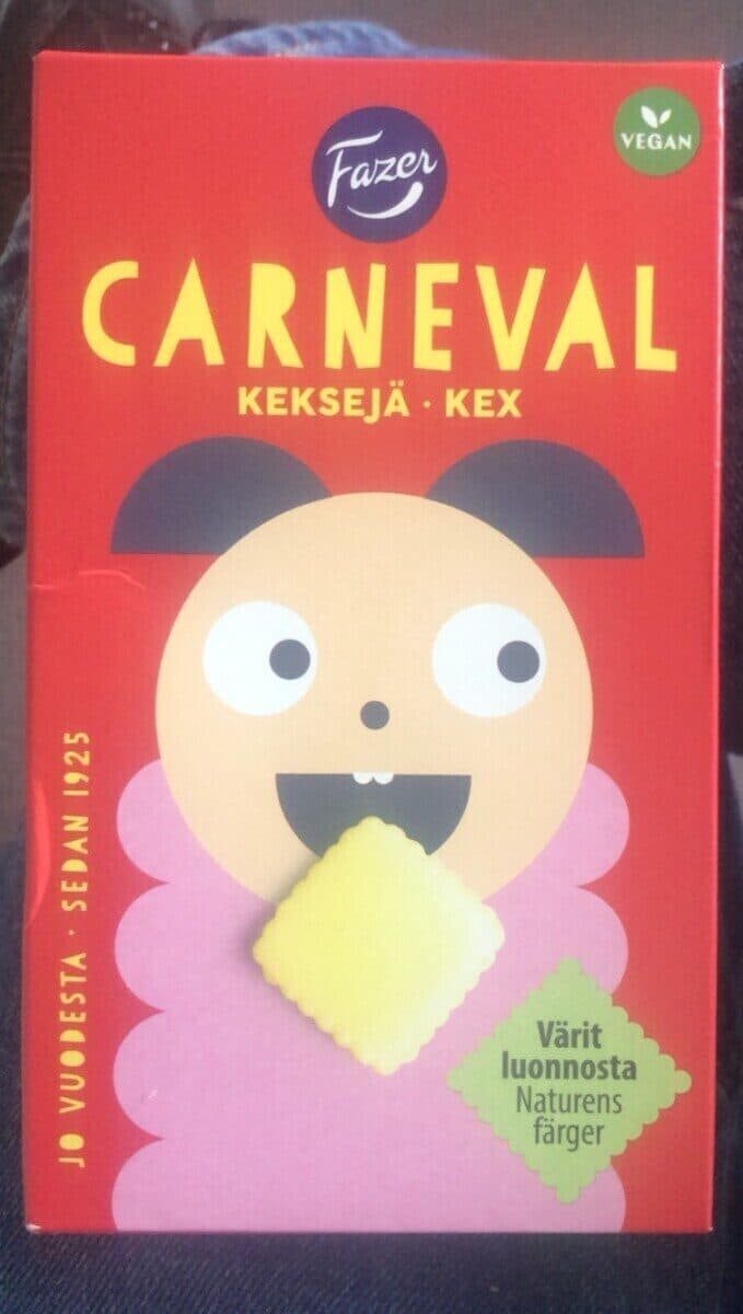 Fazer Carneval Keksejä / Kex packshot