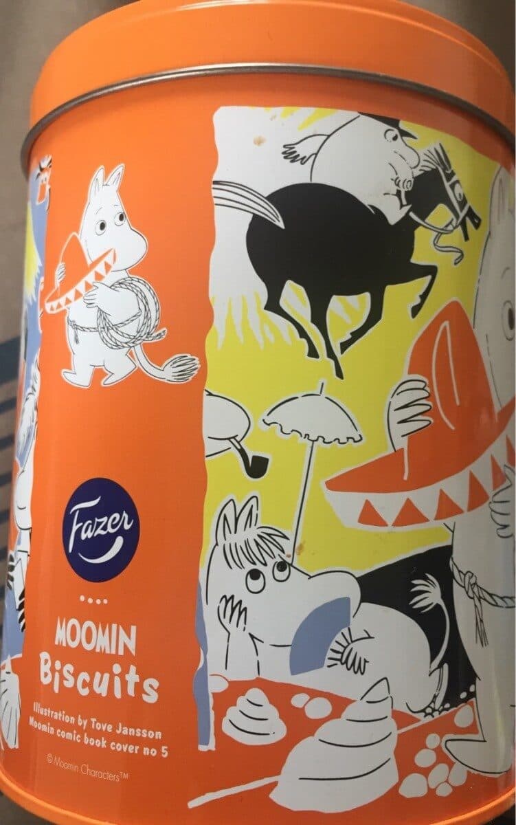 Fazer Moomin biscuits packshot