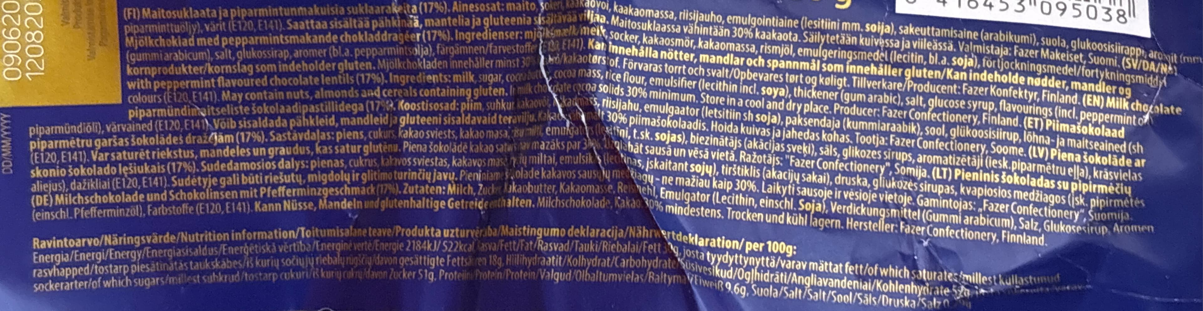 Fazer Fazer maitosuklaa Avec packshot