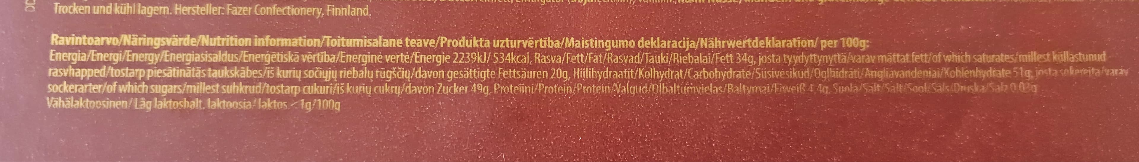 Fazer Tumma Suklaa 47% packshot