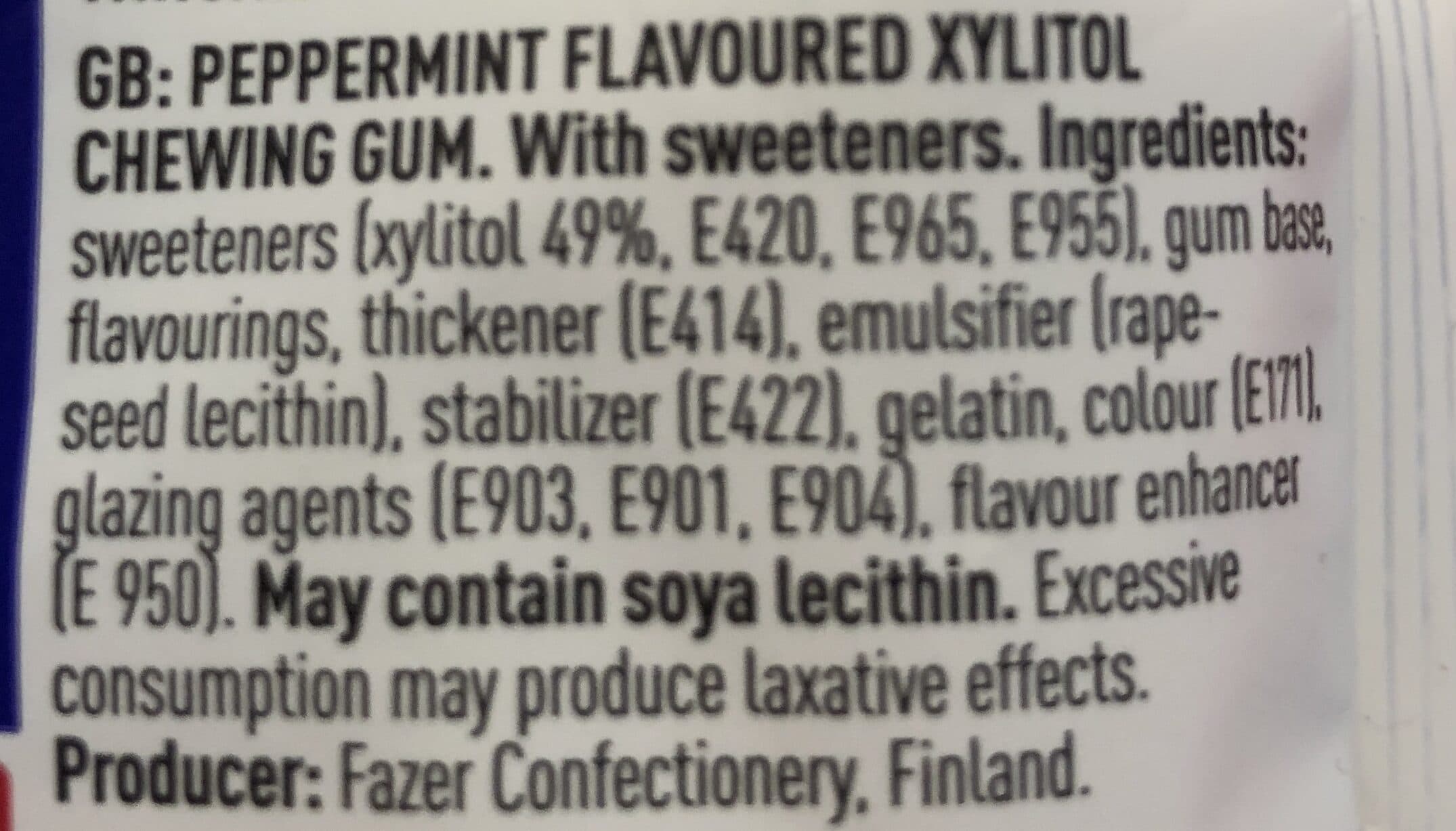 Fazer Xylimax Refresh Cool Peppermint packshot